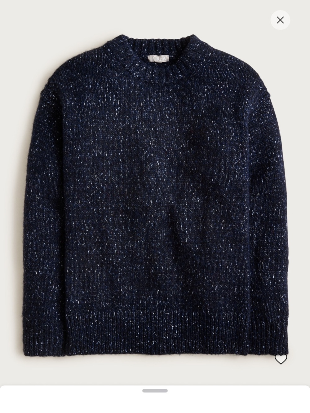 Relaxed Crew Neck Pullover